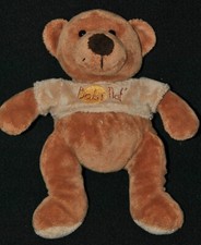 ?Peluche Doudou Ours BABYNAT BABY'NAT Brun Marron Tee Shirt Beige 23 Cm
