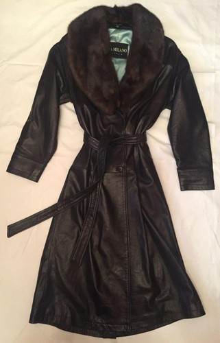 Manteau femme cuir noir - femme,