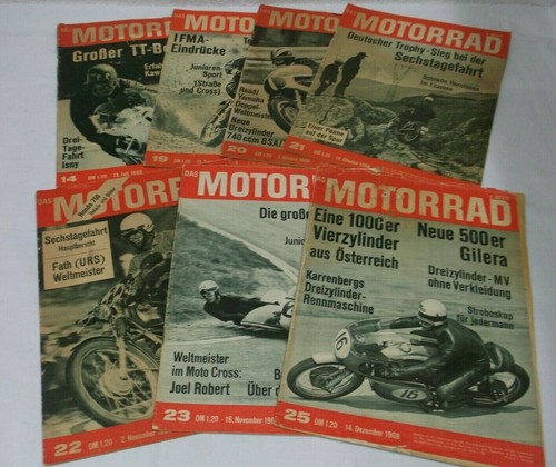 Magazine moto années 60 - magazine, de