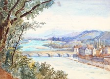 Anonyme (XX) - Vue de Pau -