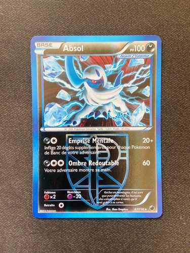 Carte pokémon absol 116 - carte, 67/116