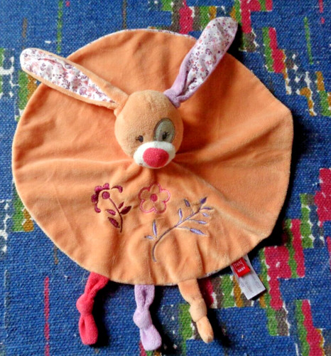 Doudou plat tex baby rond - doudou,