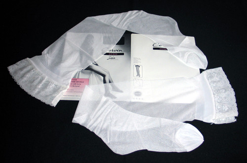 Bas jarretière dentelle - t, 3