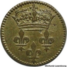 W1818 Rare Jeton Louis XIII Ie