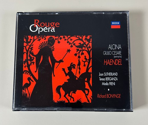 Rouge opéra alcina haendel - opéra,