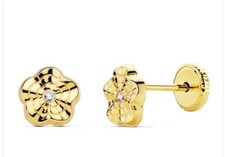 Boucles D'Oreilles En Or 18K
