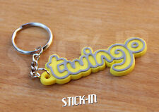 Porte Clés pour Twingo Jaune Keychain Llavero Schlüsselring Yellow