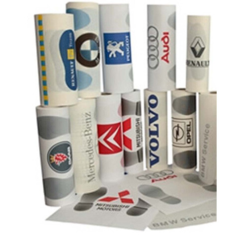 Tapis voiture papier 40 - tapis,