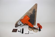 Rare! Perceuse orange vintage 70's Black & Decker DNJ72 + boîte + accessoires