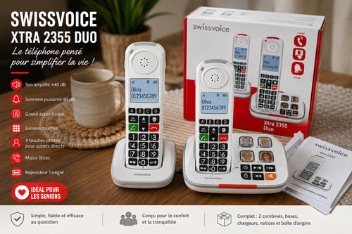 Swissvoice xtra 2355 duo - xtra,