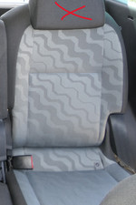 Roomster 5J Sitz Rückbank