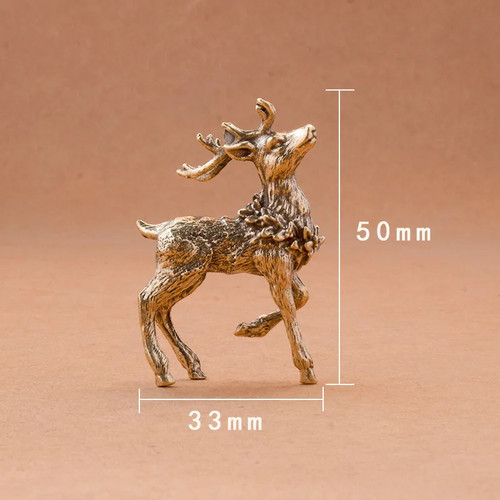 Statue cerf miniature - statue,
