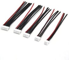 Lot de 10 câbles d'équilibrage JST-XH 2S-6S | 22 AWG pour batteries LiPo - mo...