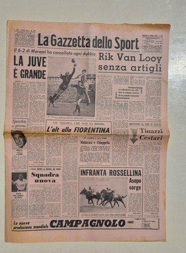 Gazetta dello sport - gazetta, avril
