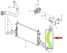 Durite turbo tuyau d'air pour