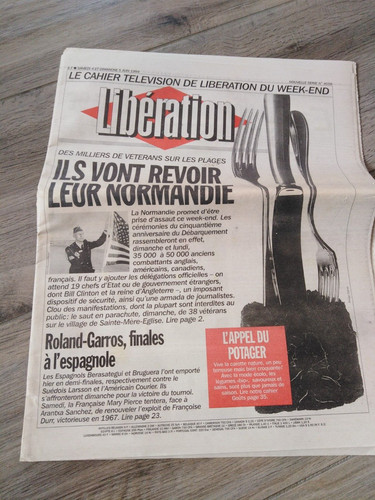 Journal libération 50ème - journal,