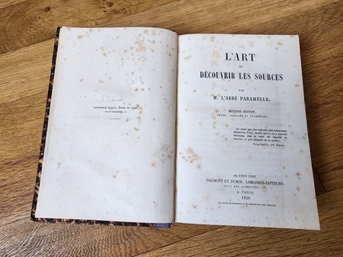 1859 sourcier paramelle - ,