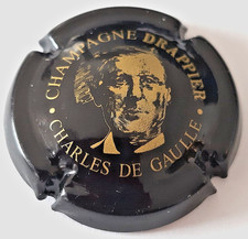 Capsule de champagne Drappier André Noir et or N°16