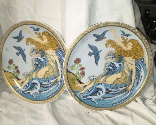 Lot assiettes murales - 2,