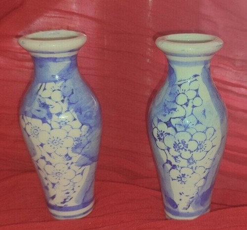 Paire vases chinois - de, motif