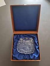 Crystal Glass Cat Head Figurine Paperweight from Daum, France, 1970s, Tête Chat