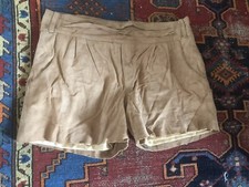 short en Cuir de chevre