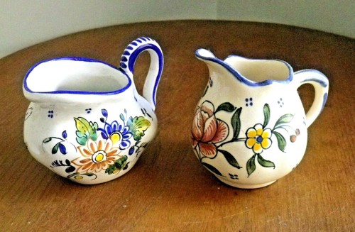 Anciens petits pots - à, lait
