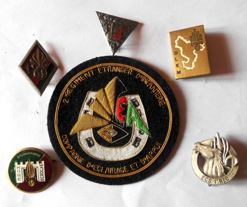 Lot insignes legion - de,