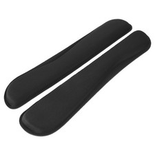 2pcs clavier poignet de pavé de mémoire ergonomique pour ordinateur de bureau