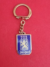Porte clé  Peugeot 203 décor