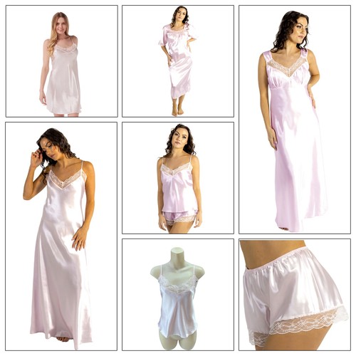 Ladies sexy pink - sexy, satin