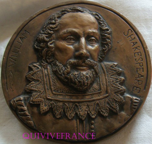 Medaillon william shakespeare - william,