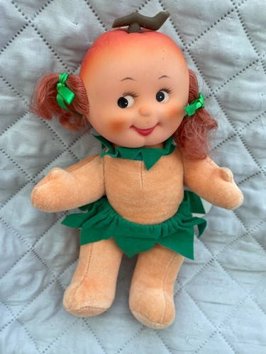 Peluche ancienne fruit les - ,