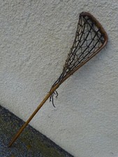 ANCIENNE CANNE DE JEU DE CROSSE - ANCIEN JEU DE SPORT CANADIEN 1910 -