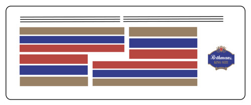 Decals bandes couleur - decals,