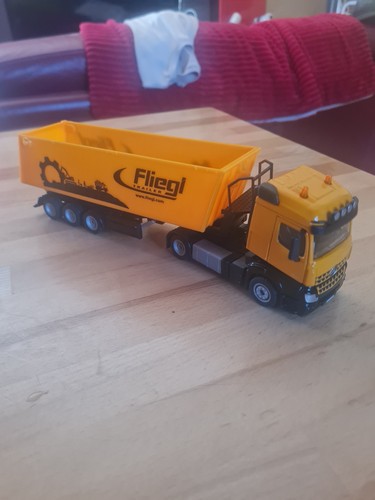 Siku mercedes fliegl camion - mercedes,