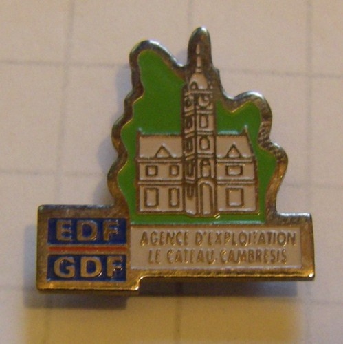 Pins edf gdf - edf, agence