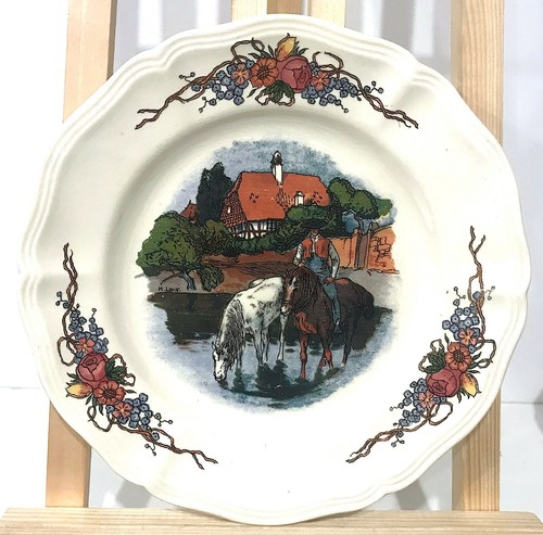 Assiette ancienne - assiette,