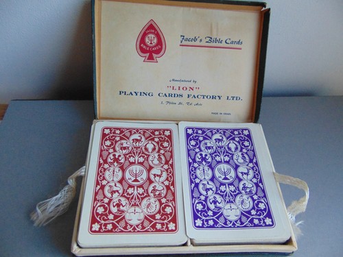 Jeu cartes biblique - cartes, jacob's