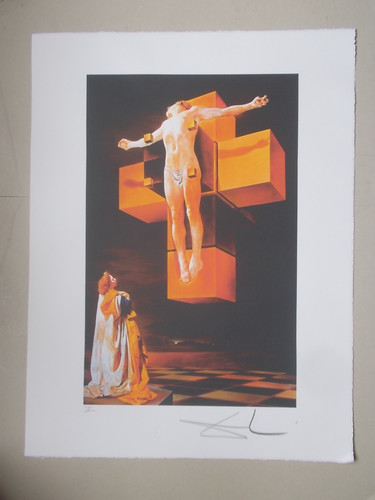 Lithographie salvador dali - dali, "
