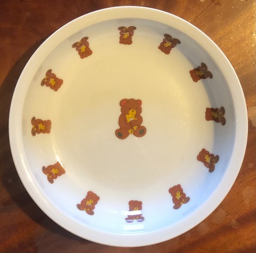 Assiette creuse ours guy - assiette,