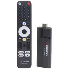 Octagon SPIRIT NANO 4K UHD HDR10+ Widevine L1 Android IP TV Stick Noir