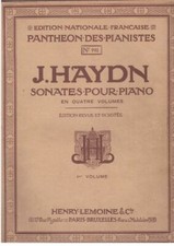 8 Sonates pour piano 1er