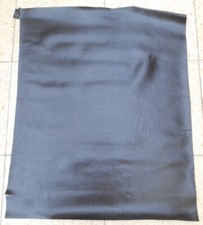 PIECE DE TISSU DE SKAÏ NOIR SIMILI CUIR COUPON 145 X 34 CM