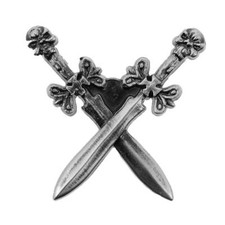 Concho à visser DOUBLE ÉPÉE