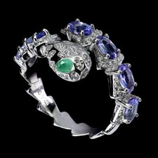 925 bague argent ovale - 925, en