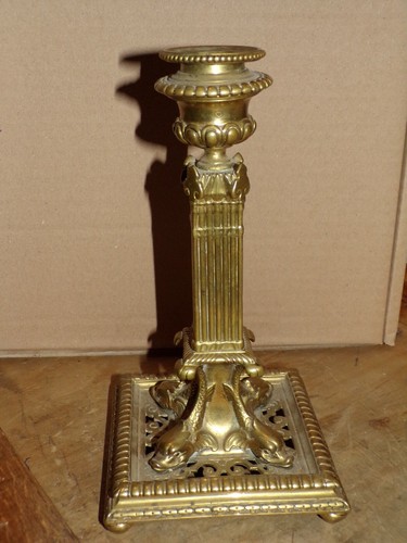 Bougeoir bronze decors - bougeoir, bronze,decors