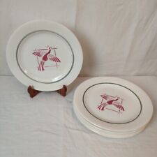 Assiettes Plates Service Salins Charbonnier,  Terre De Fer