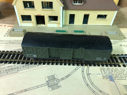 Ancien jouef wagon couvert - ancien,