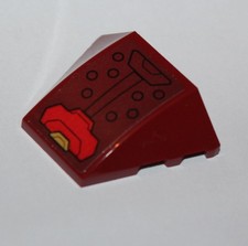 Lego Iron Man Dark Red Wedge